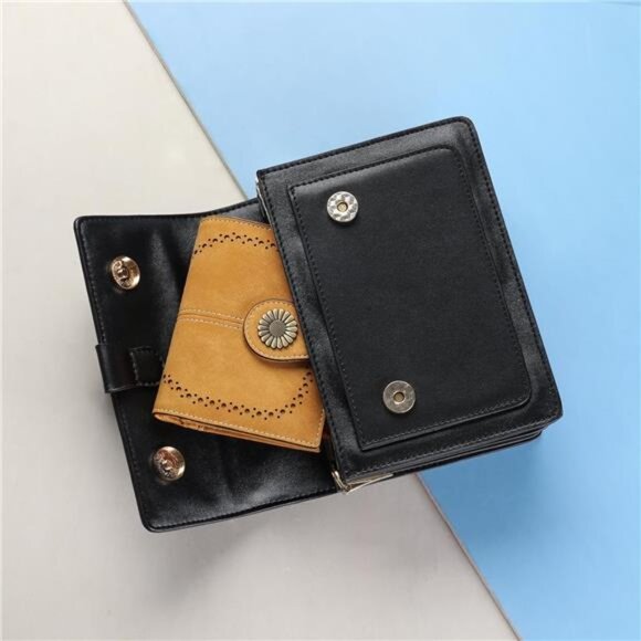 Small Wallets, Credit Card Holder Yellow - Picture 6 of 6